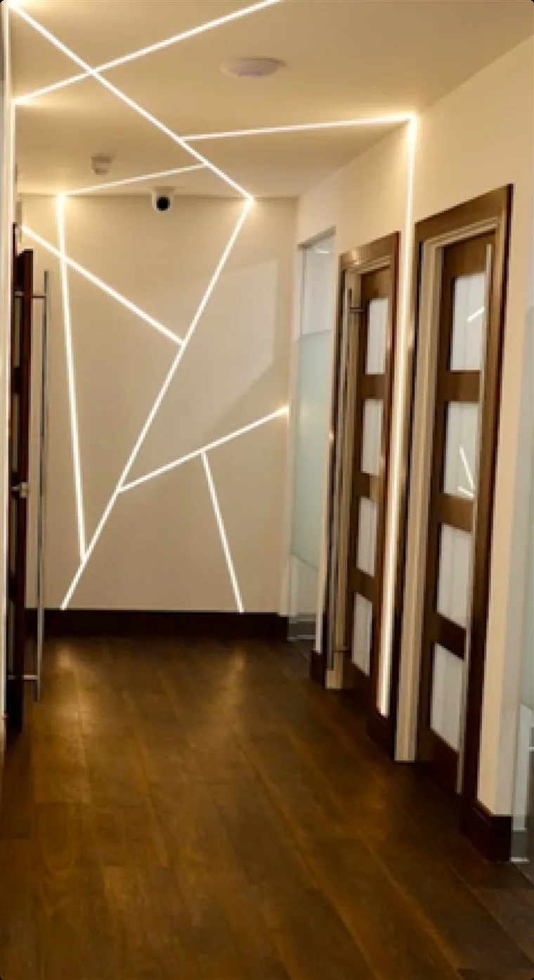 Berkeley Hair Clinic treatment corridor