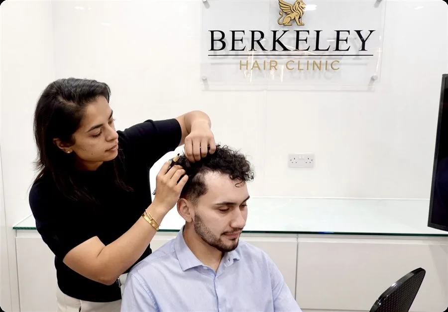 Consultation at Berkeley Hair Clinic