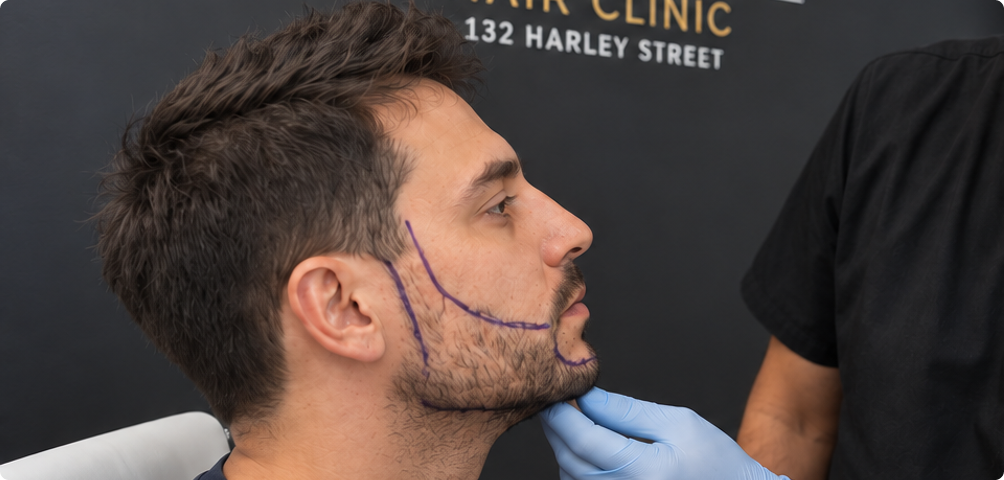 Beard Design & Anaesthetic