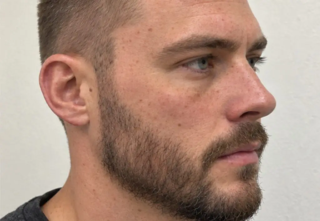 Beard after