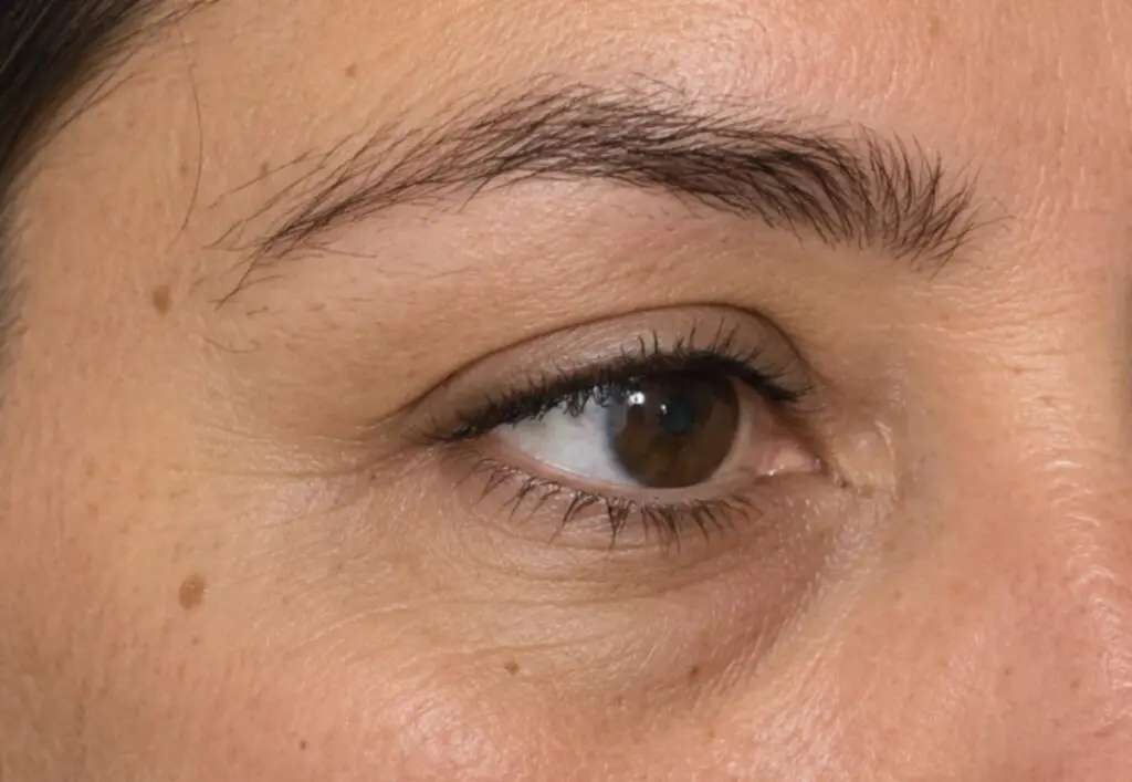 Eyebrows after